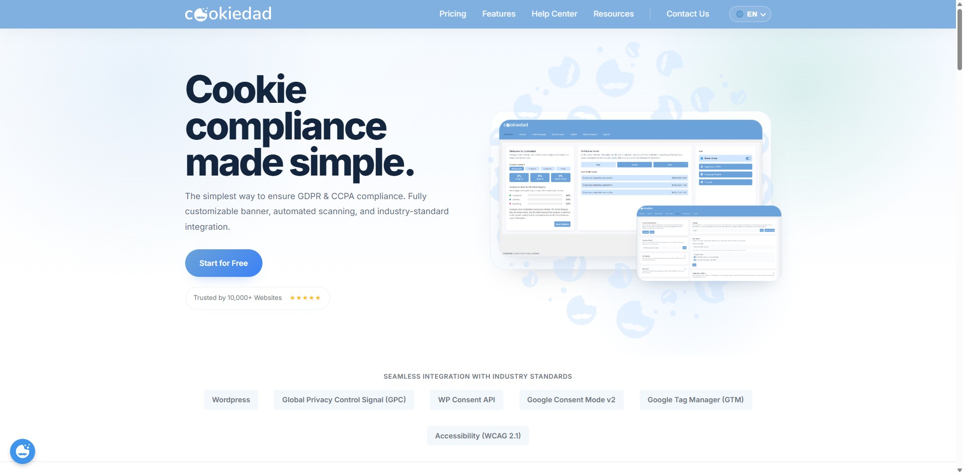 Cookiedad Website